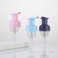 garrafa de bomba de espuma plástica cosmética para cor personalizada